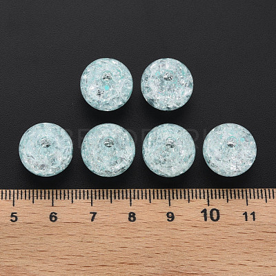 Transparent Crackle Acrylic Beads MACR-S373-66B-N11-1