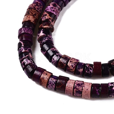 Natural Imperial Jasper Beads Strands G-T138-198D-1