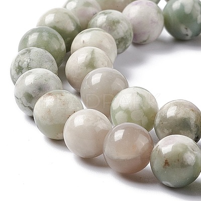 Natural Peace Jade Beads Strands X-G-G905-07-1