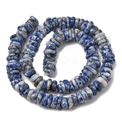 Natural Blue Spot Jasper Beads Strands G-A285-A10-01-1
