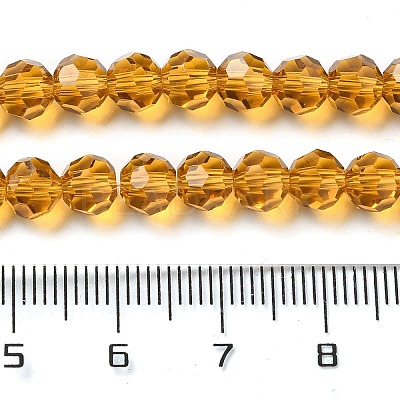 Transparent Glass Beads EGLA-A035-T6mm-D04-1