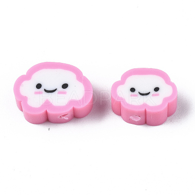 Handmade Polymer Clay Beads CLAY-N008-033F-1