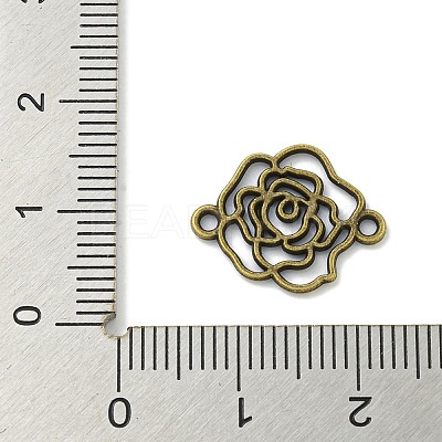 Tibetan Style Alloy Connector Charms TIBE-I026-5983AB-1