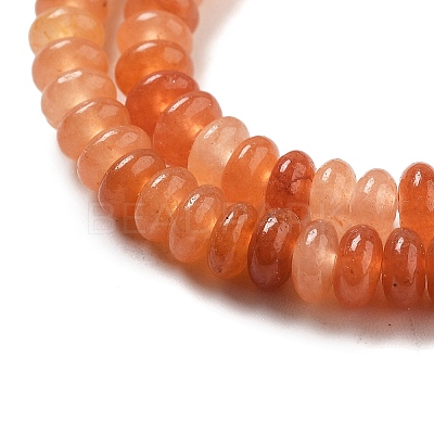 Natural Red Aventurine Beads Strands G-K343-C20-01-1