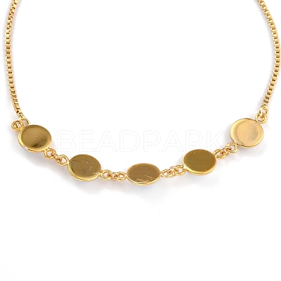 Adjustable Brass Slider Bracelets BJEW-L652-17-G-1