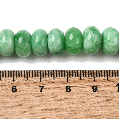 Dyed Natural White Jade Beads Strands G-G107-A30-01-1