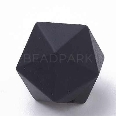 Food Grade Eco-Friendly Silicone Focal Beads SIL-T048-14mm-M-1
