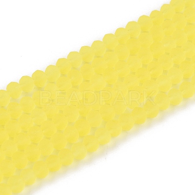 Transparent Glass Beads Strands EGLA-A044-T2mm-MD29-1