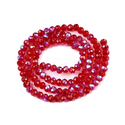 Electroplate Glass Beads Strands EGLA-A044-T3mm-L01-1