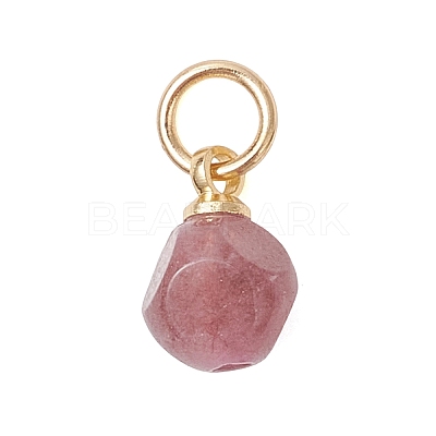 Natural Multicolor Tourmaline Faceted Dice Charms PALLOY-JF05110-01-1