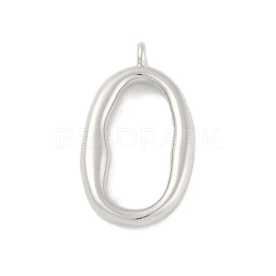 Rack Plating Brass Pendants KK-A224-23A-P-1
