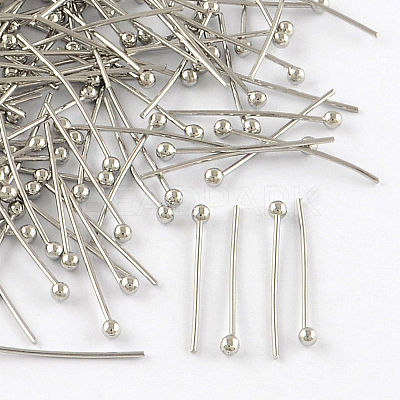 Brass Ball Head Pins X-KK-R020-04P-1