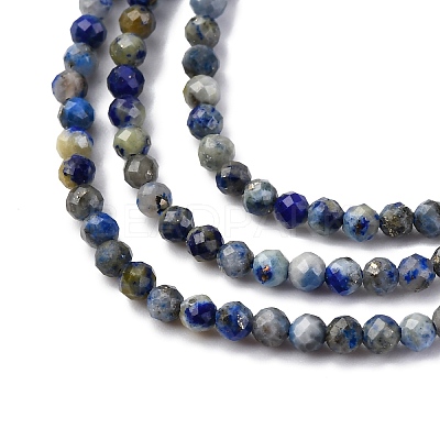 Natural Lapis Lazuli Beads Strands LS-G-RM2025-A04-2mm-1