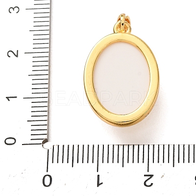 Brass Micro Pave Black Cubic Zirconia Pendants CU-CBA97F2-07G-1