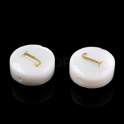 Natural Freshwater Shell Beads SHEL-N036-01J-1