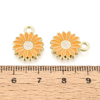Alloy Enamel Charms FIND-H035-01A-LG-1