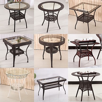 Plastic Imitation Rattan Wicker KY-WH0020-83-1