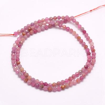 Natural Ruby Beads Strands G-F509-16-2mm-1