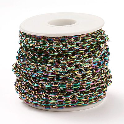 Ion Plating(IP) 304 Stainless Steel Cable Chains CHS-O008-03M-1