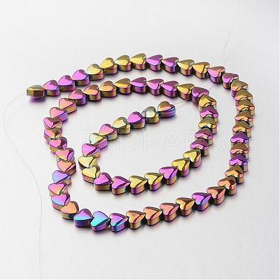 Electroplate Non-magnetic Synthetic Hematite Bead Strands G-F300-22A-02-1