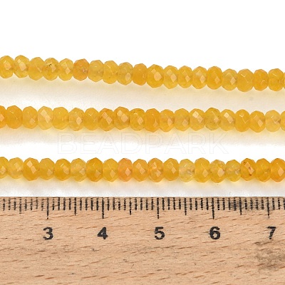 Dyed Natural White Jade Beads Strands GG-CBAF9EE-A02-3x4mm-1