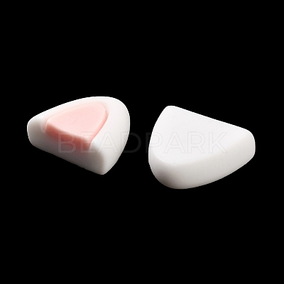 Cute Opaque Resin Cabochons RESI-E052-03G-1