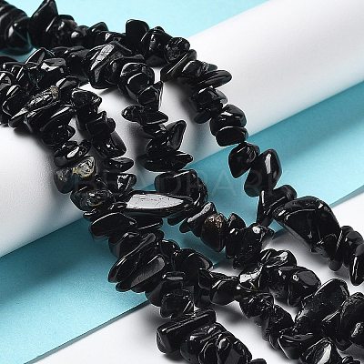 Natural Tourmaline Beads Strands X-G-M205-80-1