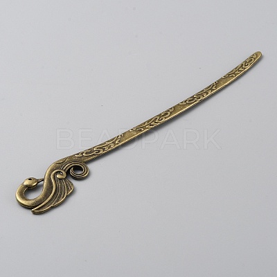 Alloy Swan Hair Sticks MRMJ-WH0077-101C-1