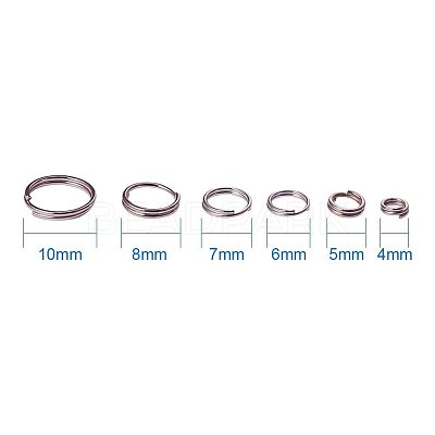 1 Box Iron Mixed Split Rings IFIN-PH0001-09P-1