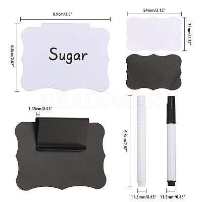 Erasable PVC Price Tags Set ODIS-CA0001-18-1