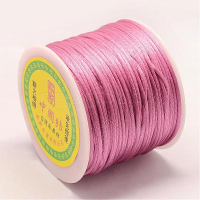 Nylon Satin Rattail Cords NWIR-R025-1.0mm-106-1