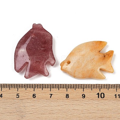 Natural & Synthetic Mixed Stone Pendants G-G275-02-1