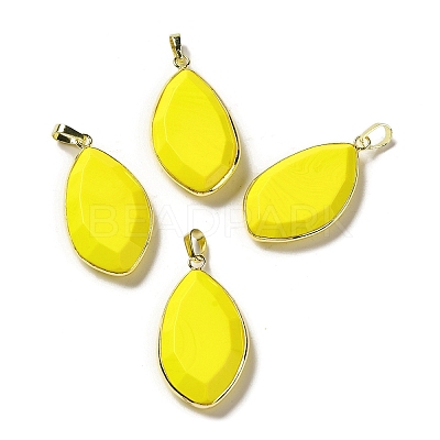 Glass Pendants G-K338-08G-11-1