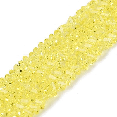 Transparent Glass Beads Strands GLAA-N018-3mm-03-1