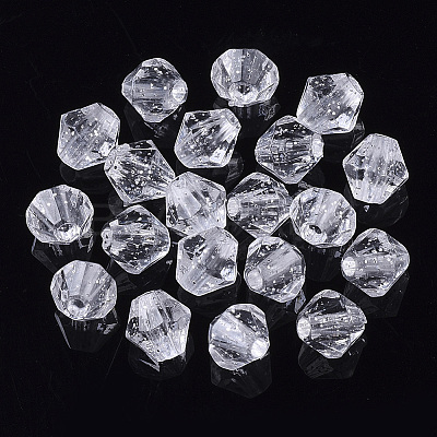 Transparent Acrylic Beads TACR-Q264-20-1