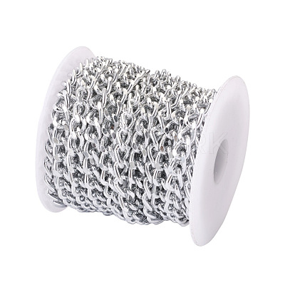 Aluminium Curb Chains X-CHA-T001-19S-1