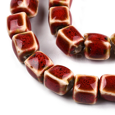 Handmade Porcelain Bead Strands PORC-N007-28-1