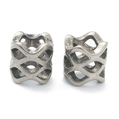 304 Stainless Steel European Beads STAS-I181-030AS-1