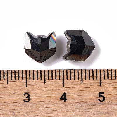 100Pcs Electroplate Glass Beads EGLA-P060-01B-HP02-1