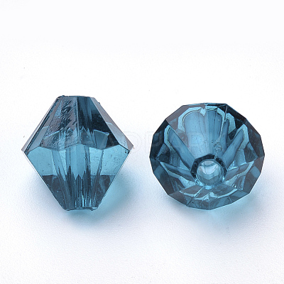 Transparent Acrylic Beads TACR-S146-4mm-08-1