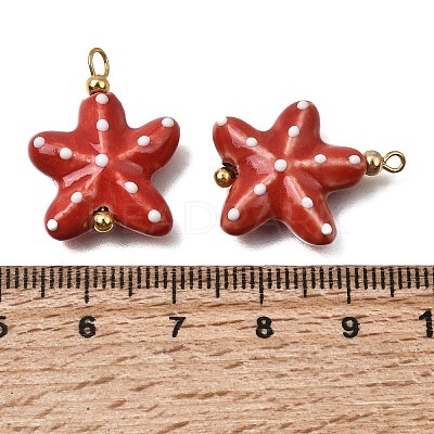 Handmade Porcelain Pendants PR-CBA0027-04G-02-1