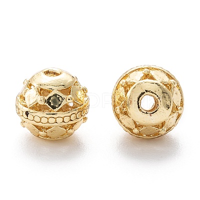 Alloy Hollow Beads X1-PALLOY-P238-18G-RS-1