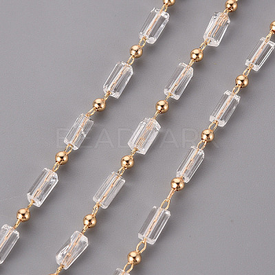 Handmade Acrylic Beaded Chains CHC-S012-002-B01-1