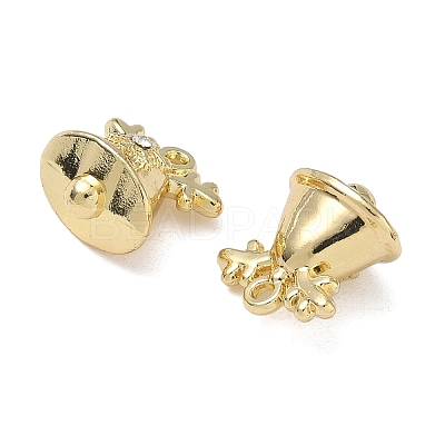 Christmas Alloy Crystal Rhinestone Pendants FIND-L026-01E-G-1