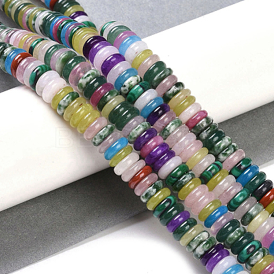 1 Strand Natural & Synthetic Mixed Stone Beads Strands G-PA0002-18-1