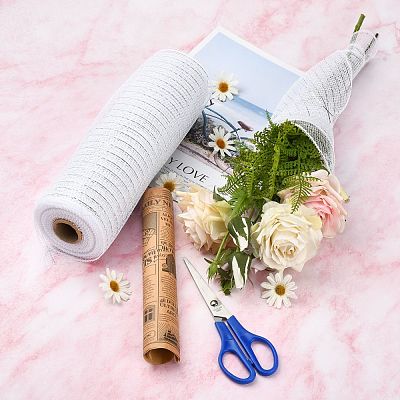 Deco Mesh Ribbons OCOR-B001-01A-1