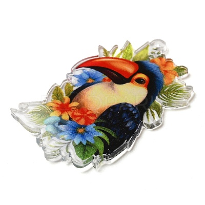 Acrylic Pendants OACR-O007-02E-1