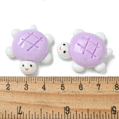 Opaque Resin Cabochons RESI-M047-01J-1