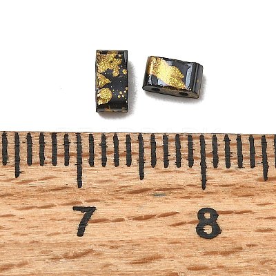 2-Hole Opaque Glass Seed Beads SEED-N004-002-A09-1