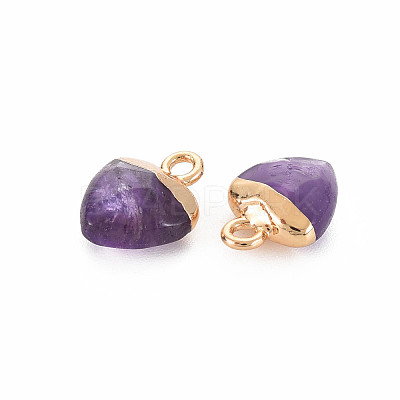 Natural Amethyst Charms LS-G-N326-121-03-1